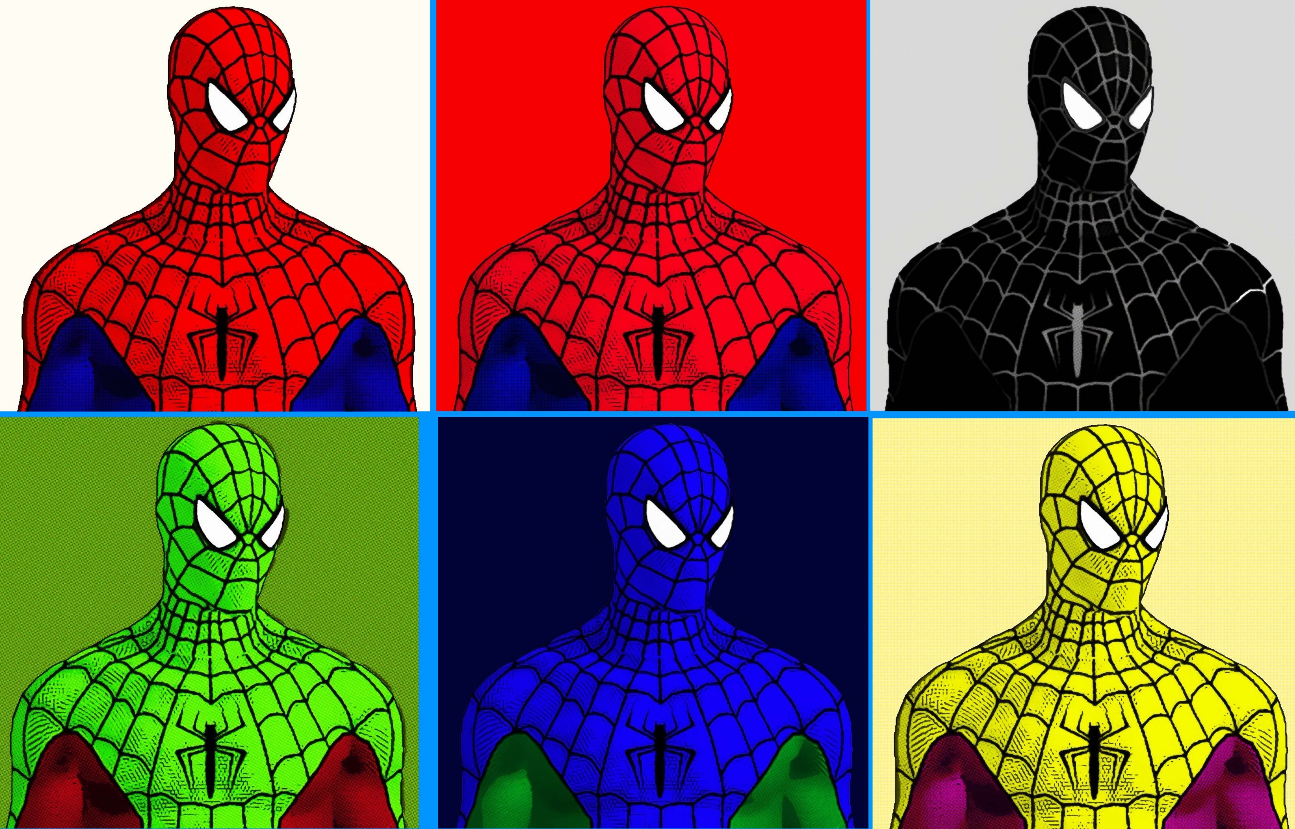 Gentagen ebbe tidevand manifestation Spider-Man six panel comic print pop art two by TheGreatDevin on DeviantArt