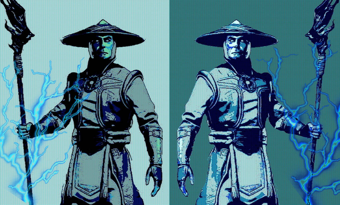 Mortal Kombat Raiden Thunder God Pop Art by TheGreatDevin on DeviantArt