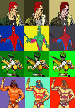 Bionic Commando Spider-Man Green Ranger Macho Man