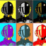 Daft Punk Pop Art