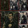 '90s MTV animation style The punisher Vigilante
