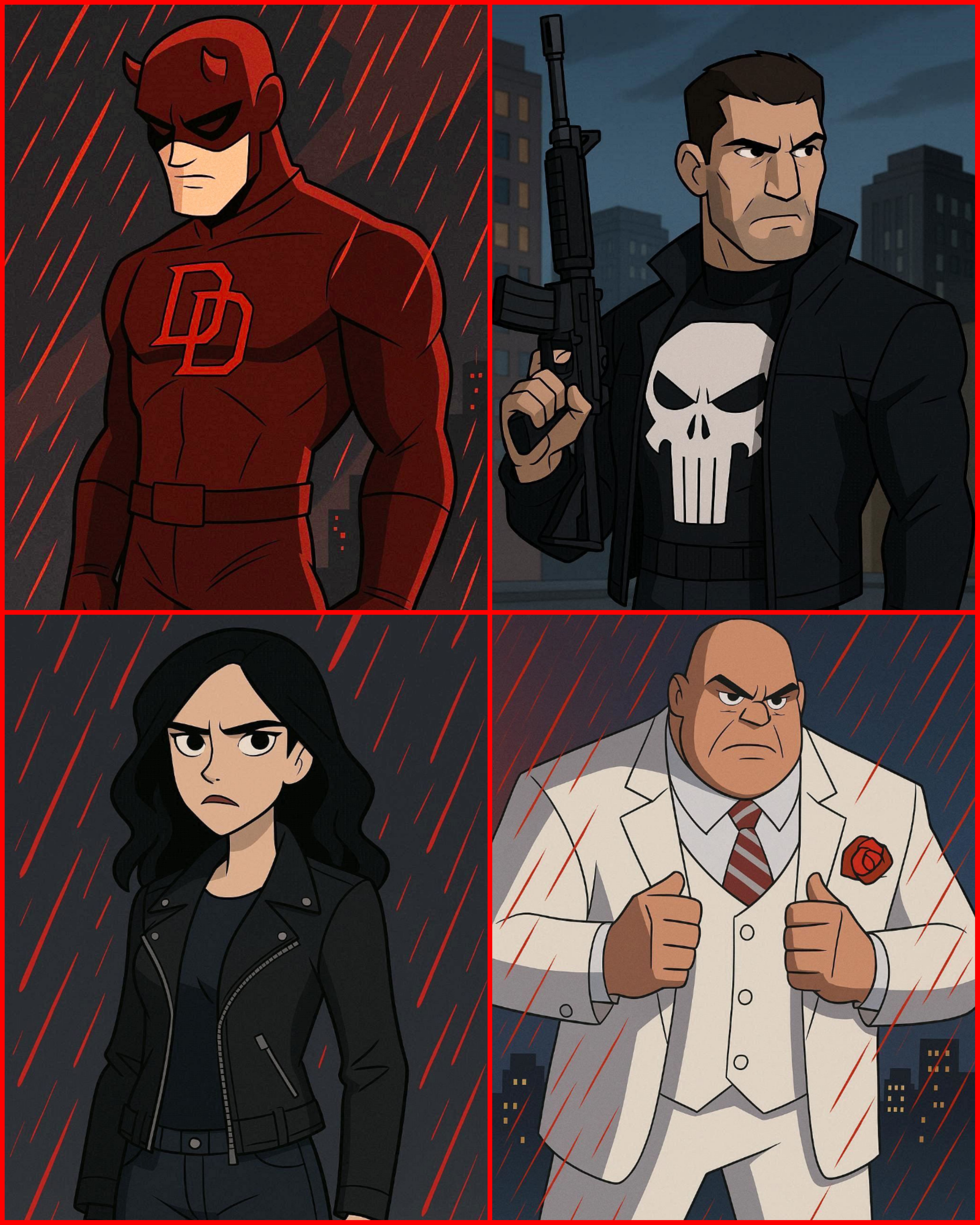 Daredevil born again: spectacular Spider-Man Style