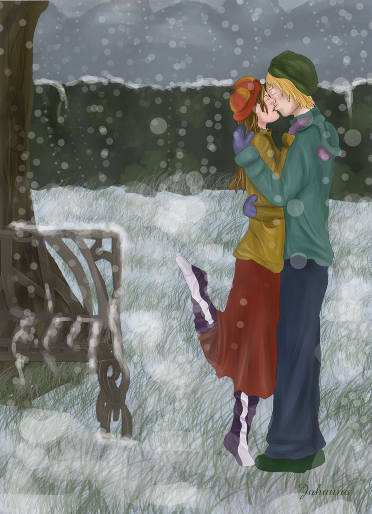 Snow kiss