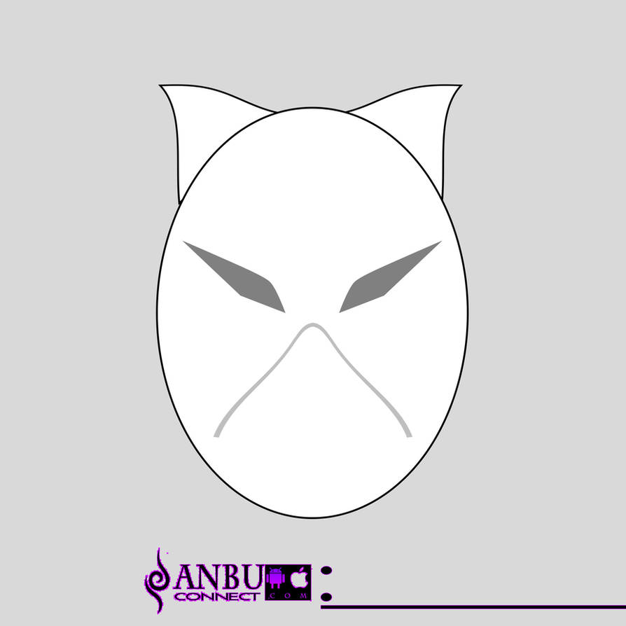 ANBU mask template Weasel redesign by ANBUconnect on DeviantArt