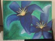 Blue Lilies