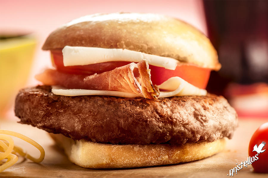 Pizza Burger by Anstellos