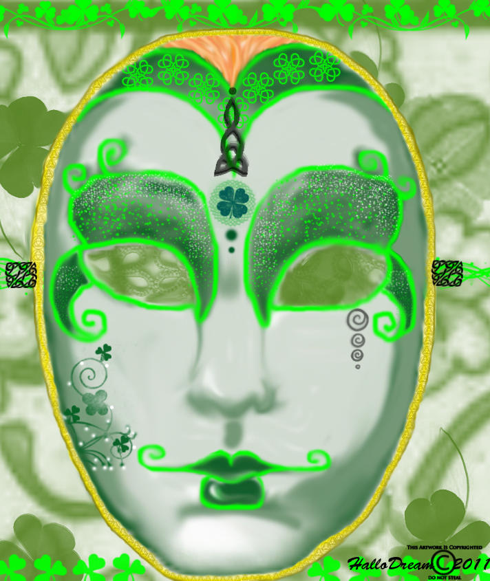 Celtic Mask by HalloDream on DeviantArt