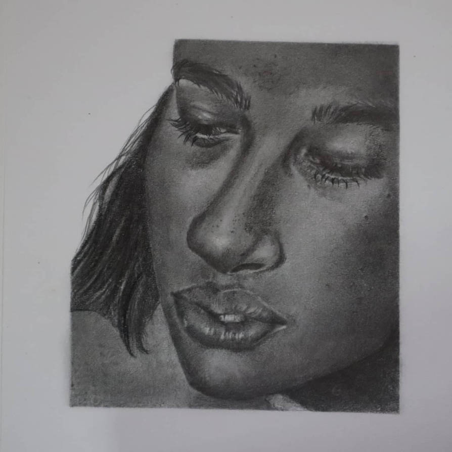 Graphite Rendering Portrait A Graphite portrait by NaikB on DeviantArt