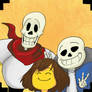 Undertale Skelebros ft Frisk