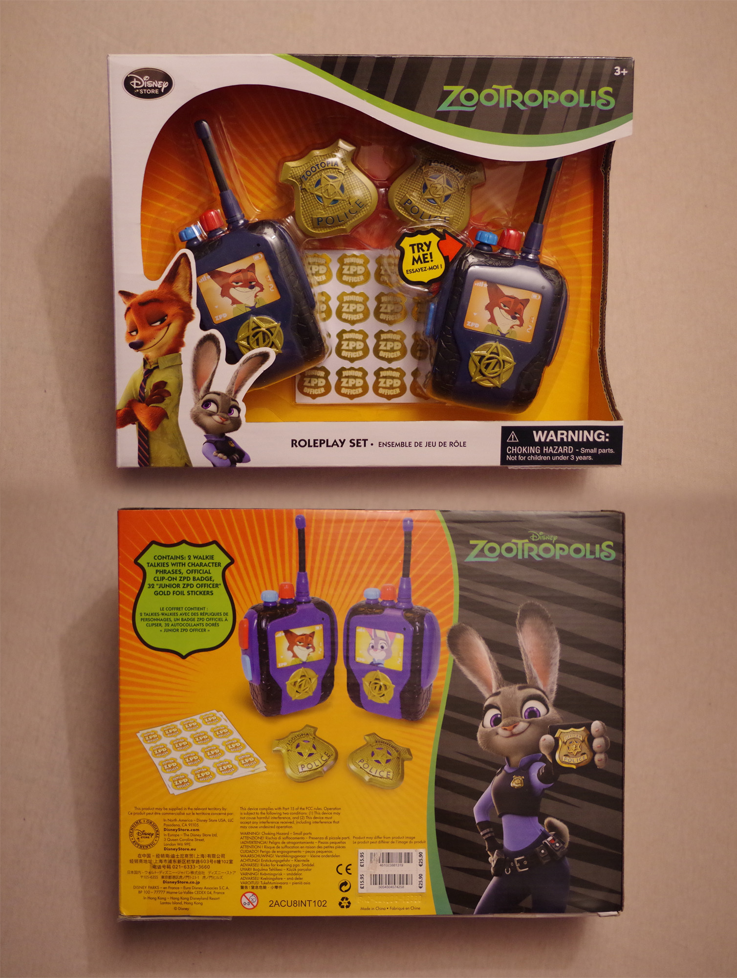 Zootopia Item: Zootropolis Roleplay Set