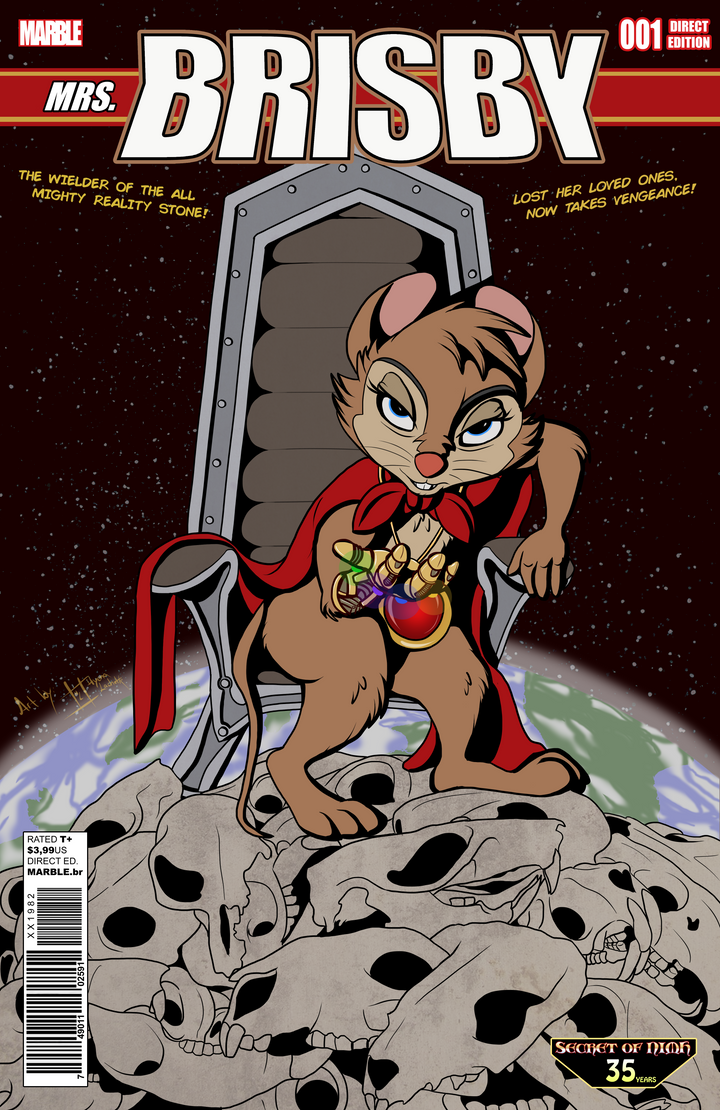 MRS. BRISBY - MARBLE Direct Cover Edition