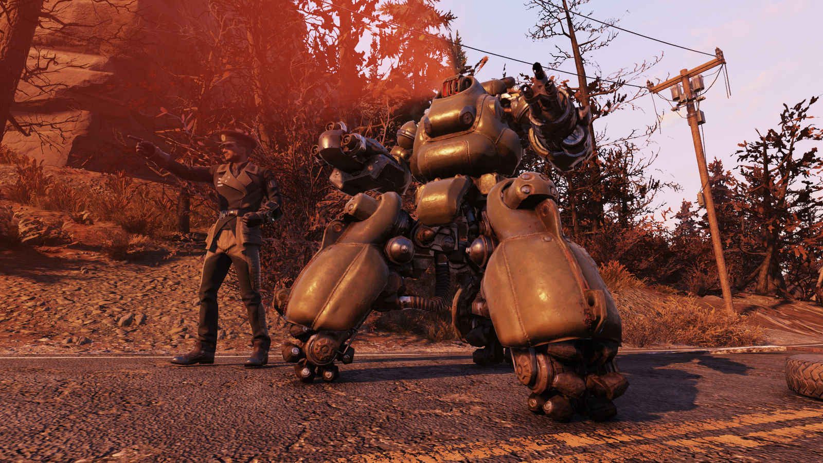 Fallout 76 - 38 Requisition of a Sentry bot 02 by Nicolas-Roland on ...