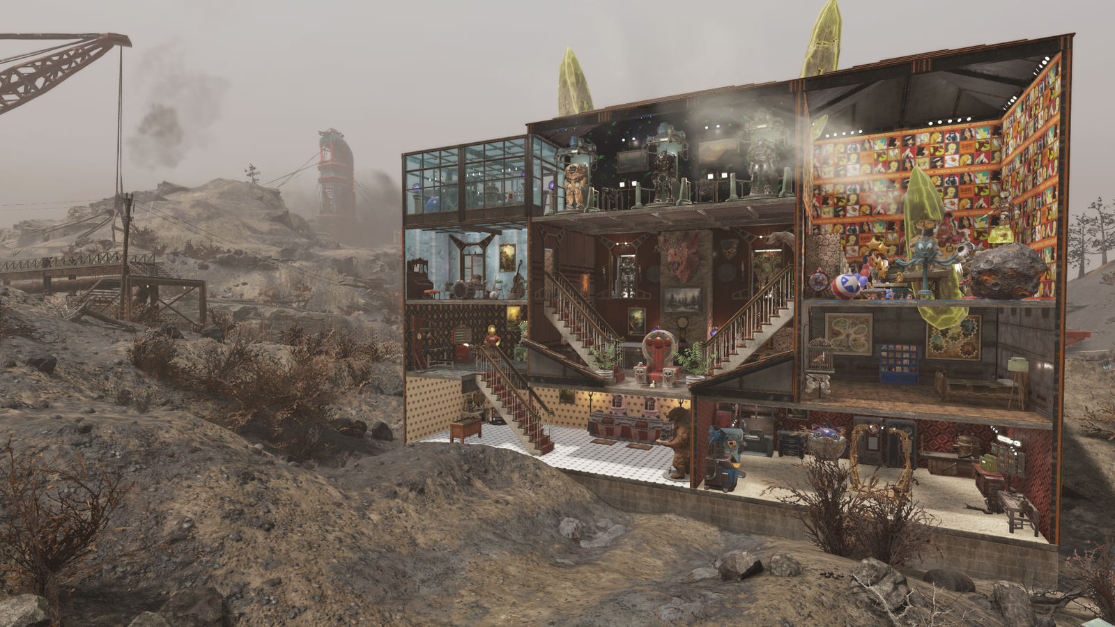 Fallout 76 - xi Ghost C.A.M.P. 01 by Nicolas-Roland on DeviantArt