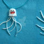 Nellie the Jellyfish necklace