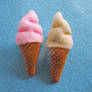 Ice Cream brooches