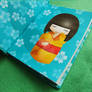 Kokeshi Doll Notebook inside