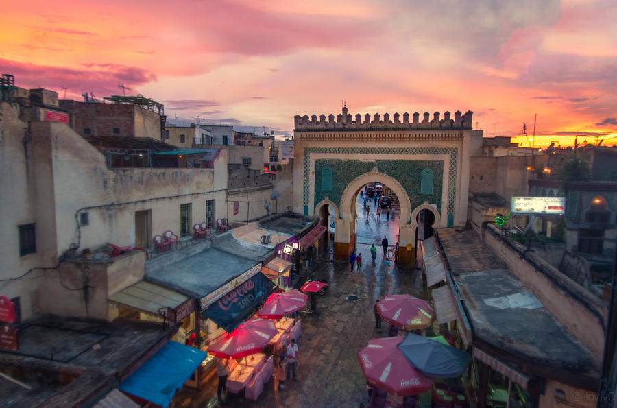 Sunset in Morocco