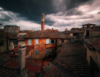 On the rooftops of Italy (2) by INVIV0