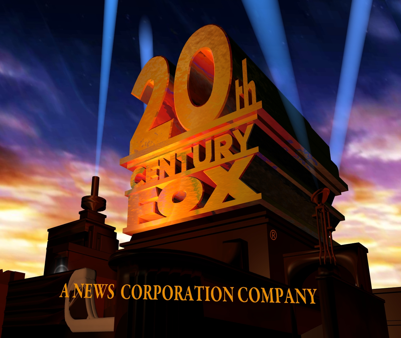 20th Century Fox 1994 Logo Remake (Text Only) by HEFan1998