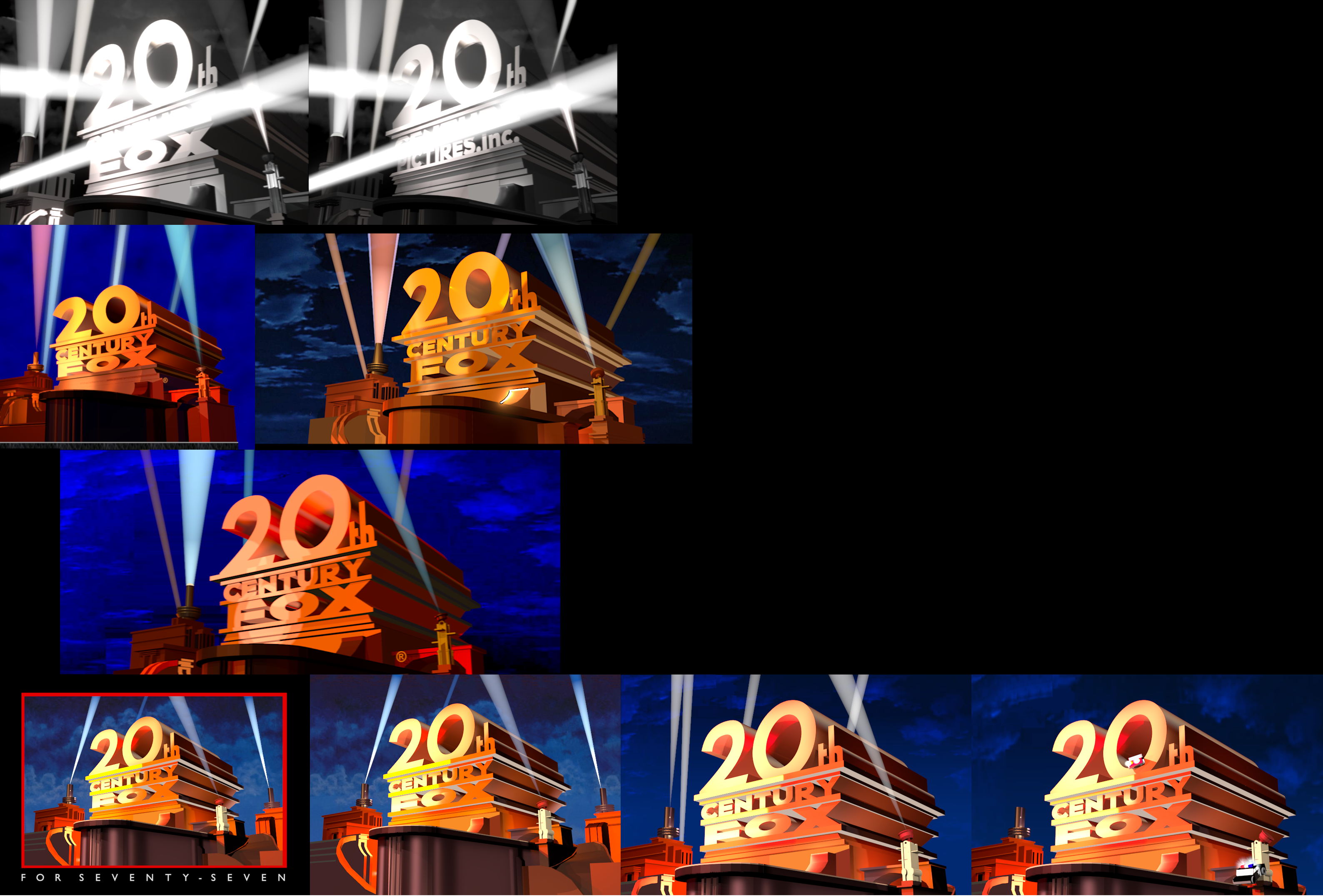 Other Retro Fox Logo Remakes (Outdated #2) by SuperBaster2015 on DeviantArt