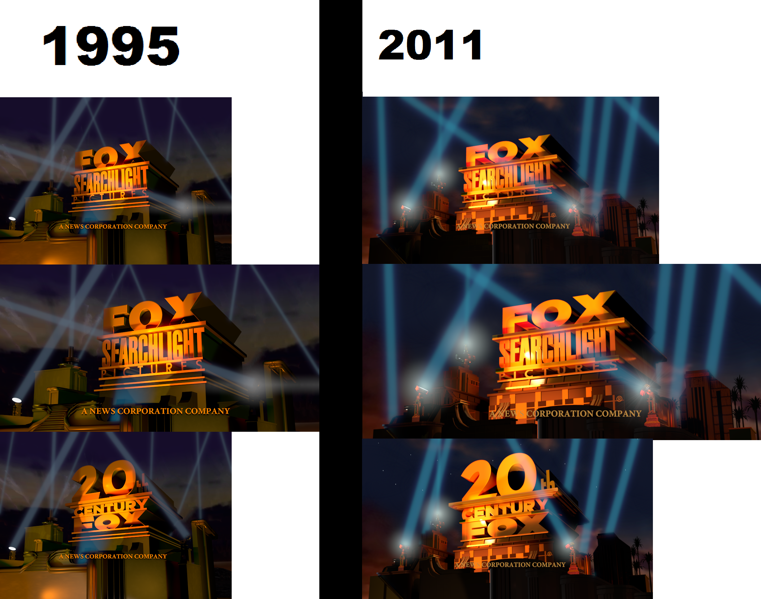 20th Century Fox '93 Prototype Logo Remake v2 by AniGummiJason on