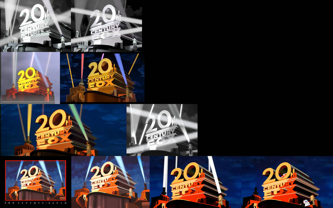 Logos that stole the 20th Century Fox theme, which are not ripping off the  logo itself 