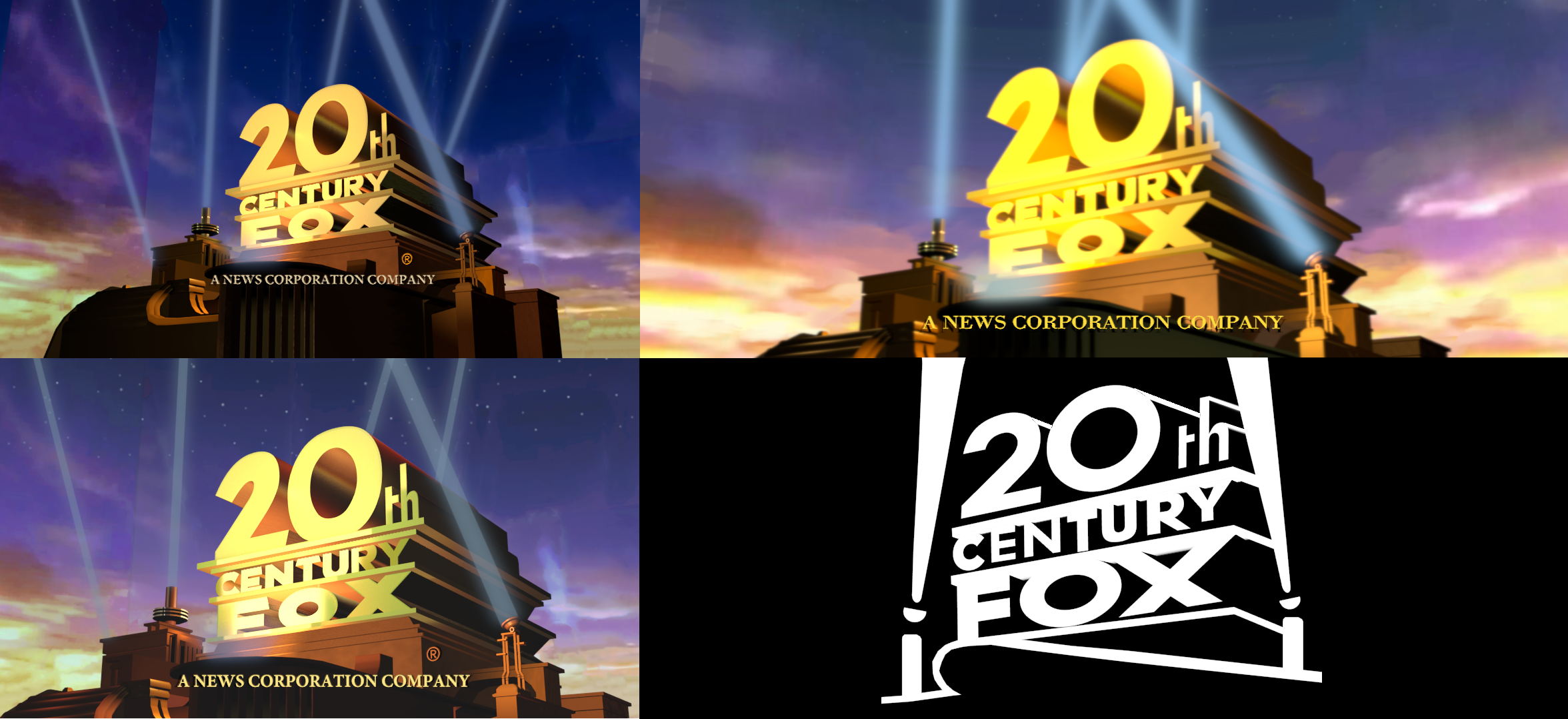 20th Century Fox (1994) - Download Free 3D model by