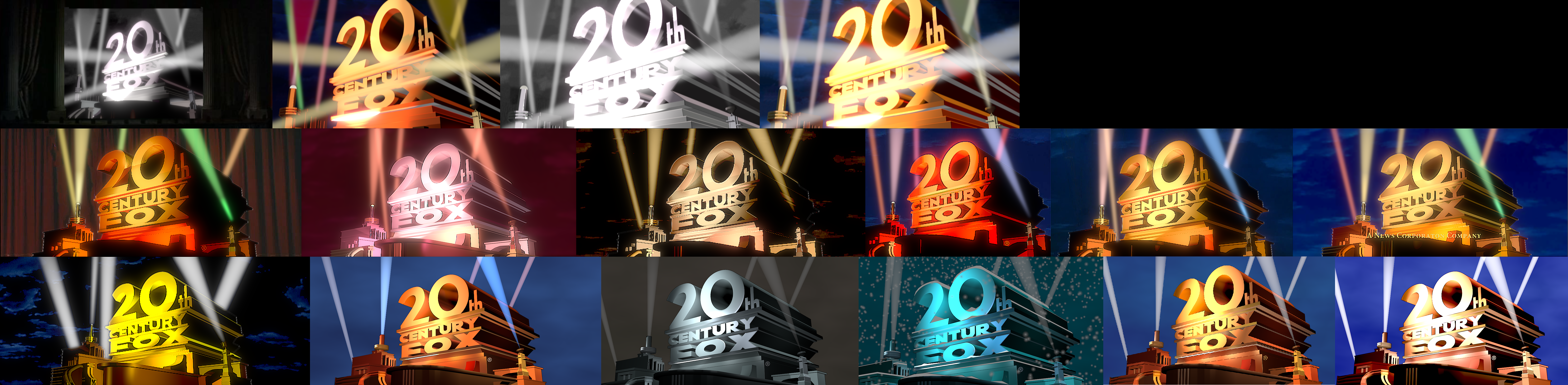 20th Century Fox logo by Krisz395 remake by TheGiraffeGuy2013 on DeviantArt
