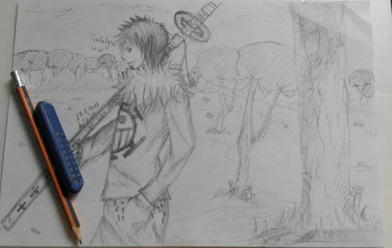 Sketch of Trafalgar Law