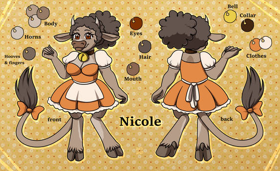 Nicole furry reference dress