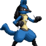 Lucario (SSBU) Sprite SNK Style