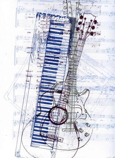 Musical Layers by inkthread on DeviantArt