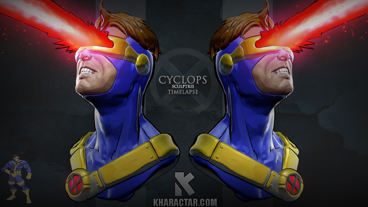 Cyclops Sculptris time-lapse