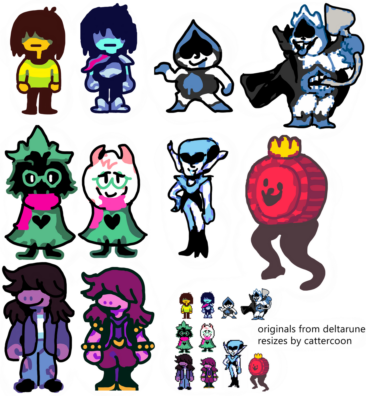 Delta Rune Hi Resolution Images High-Resolution Deltarune by Cattercoon on DeviantArt