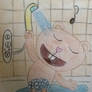 Pop singing in the shower