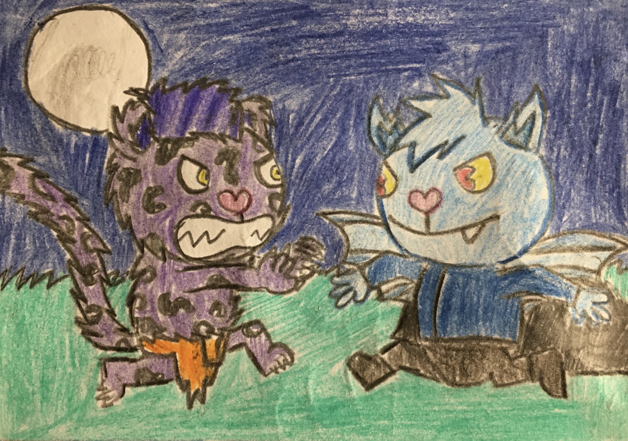 Wereleopard Wereleopard VS Vampire by PurplePantherPal on DeviantArt