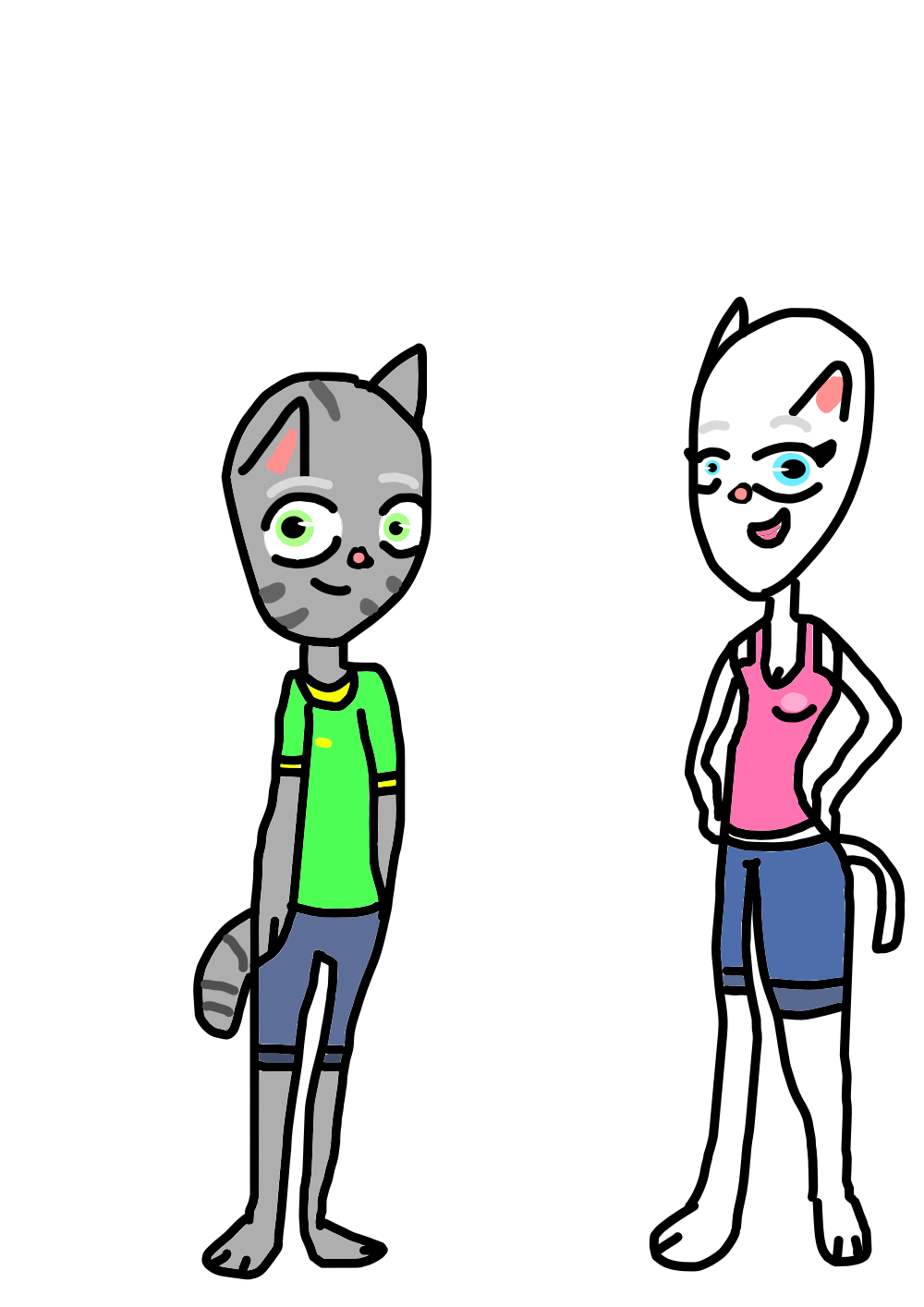Talking Tom and Talking Angela in Style by OniNevermind2018 on DeviantArt Talking Tom and Talking Angela in Style by OniNevermind2018 on DeviantArt