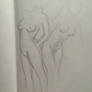 Nude model sketches