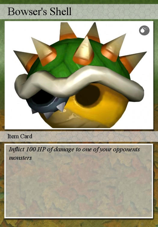 Mario TCG,Bowser's Shell by Goomba11 on DeviantArt