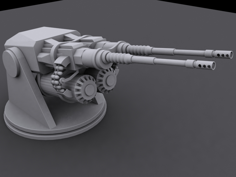 40mm Grenade Launcher WIP 1