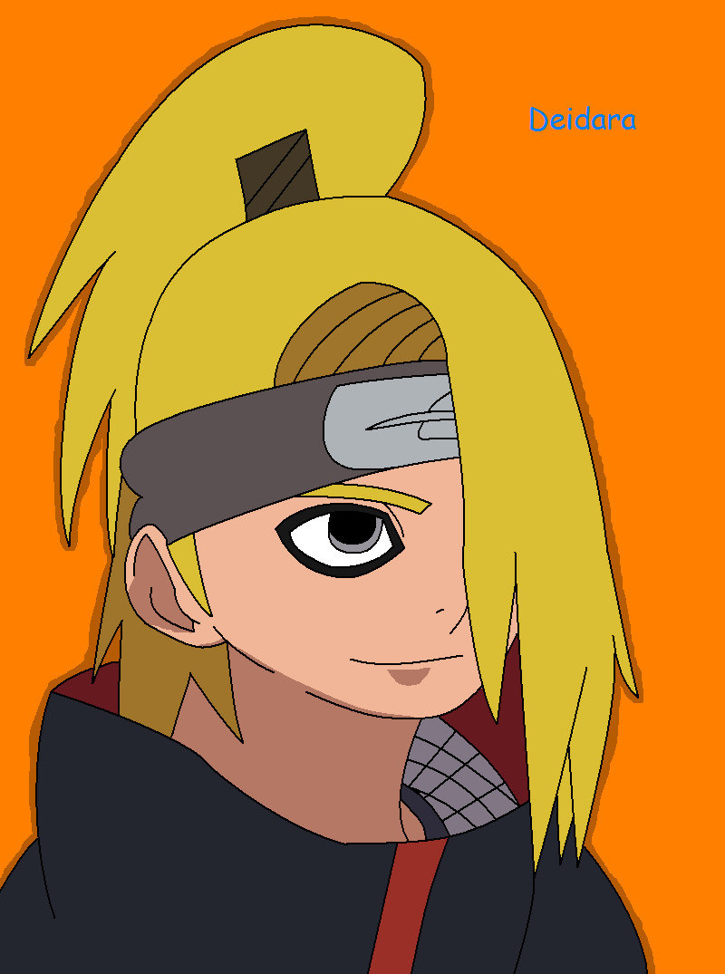 Deidara Colored