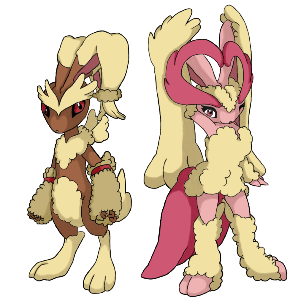 Mega Lopunny v2 by IndieCalls on DeviantArt
