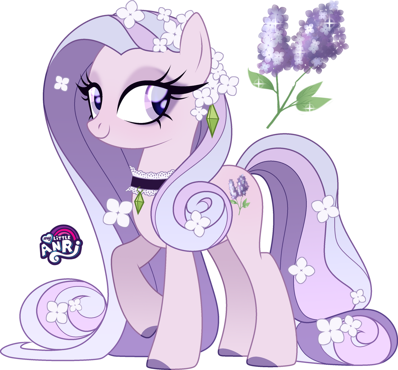 MLP Adopt: flower lilac bush by Emperor-Anri on DeviantArt
