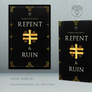 Repent and Ruin | Commercial Book Cover