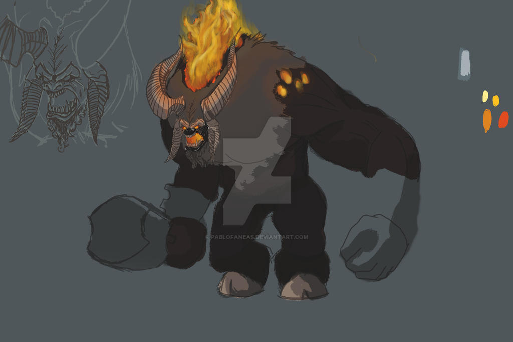 Minotaur Concept 001 by pabloFaneas on DeviantArt