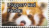 Red Panda Stamp