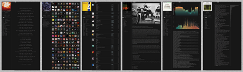 Foobar2000 Aubergine Expanded