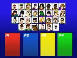 Character Selecter Background Like SSBM/SSBB Temp.
