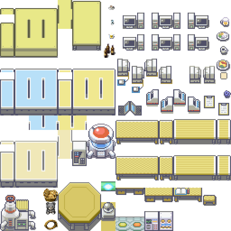 !!Safari Zone Inner 2/Office Tileset by skatefilter5 on DeviantArt