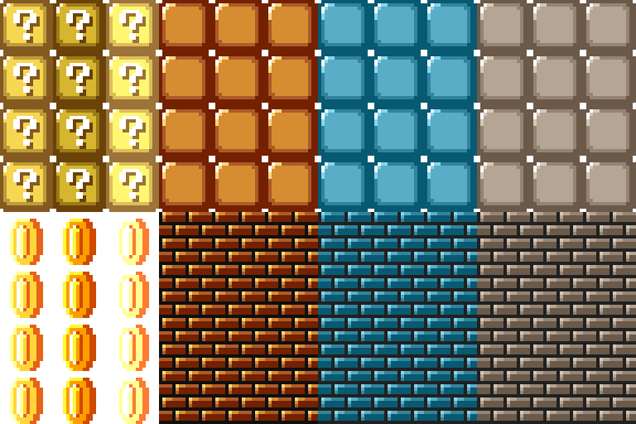 Smb1 blocks by skatefilter5 on DeviantArt